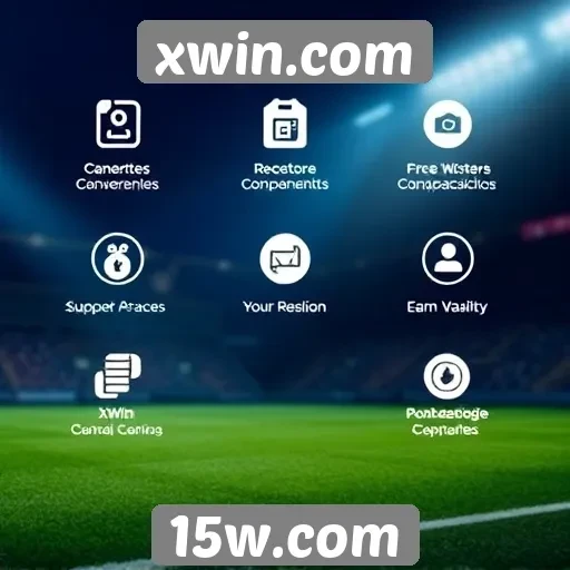 análise das funcionalidades do site xwin.com